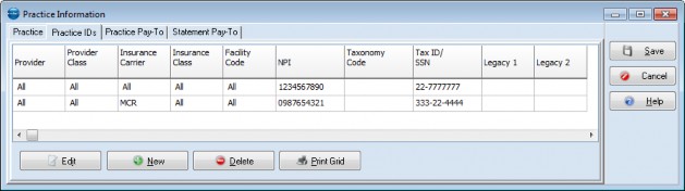 How to setup a new practice in Medisoft