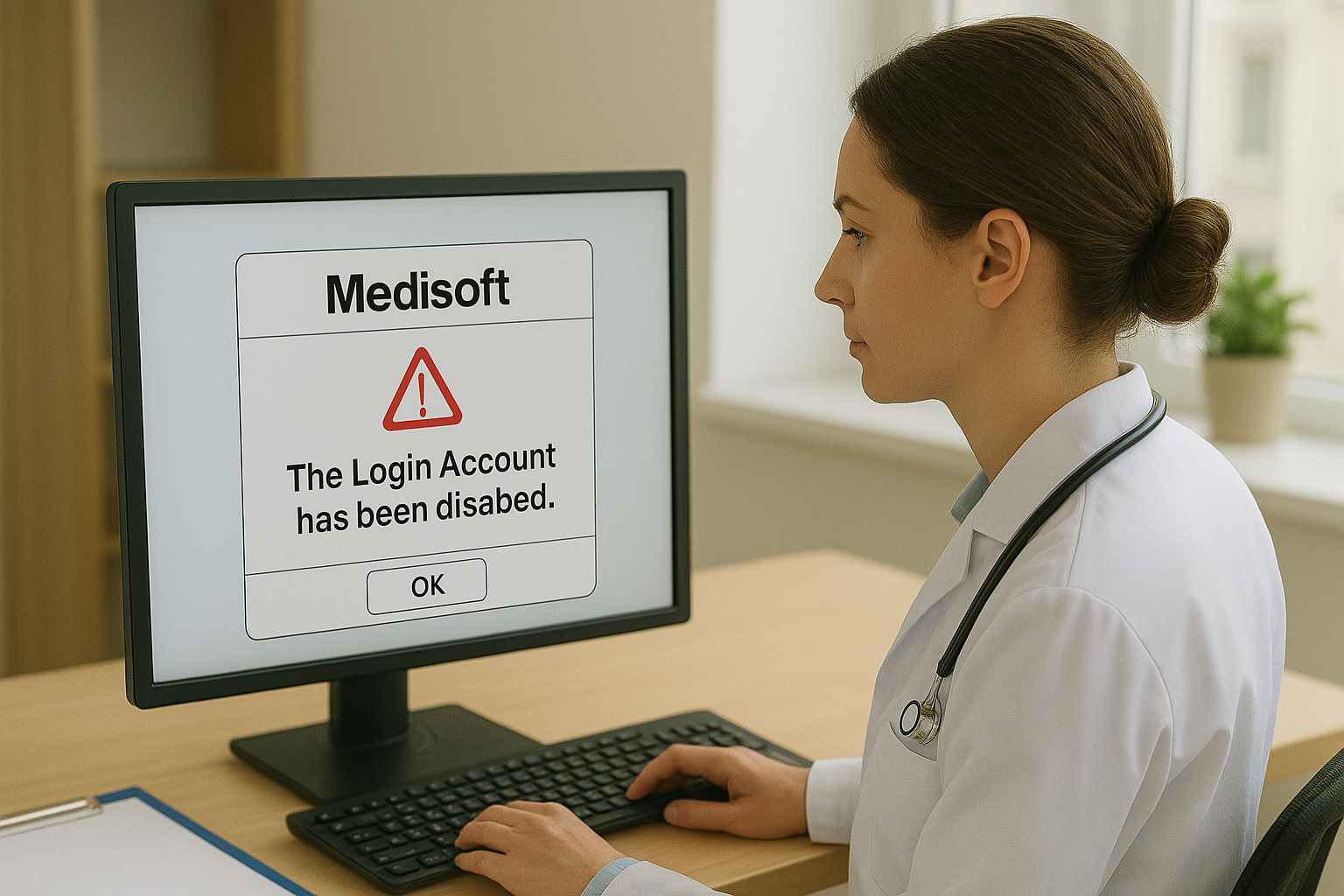 Medisoft Login Error