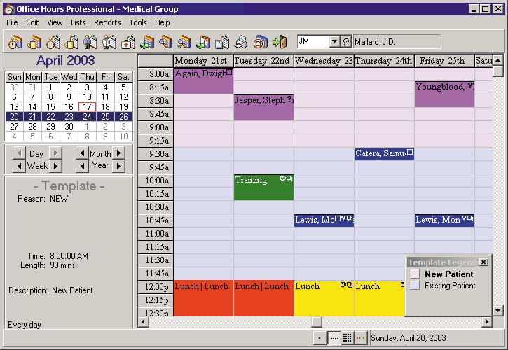 Medisoft Office Hours Patient Appointment Scheduler